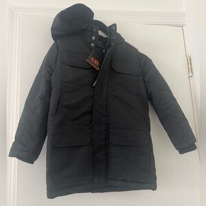 Urban Republic Ballistic Jacket Boys’ size 5/6 Black Coat Kids